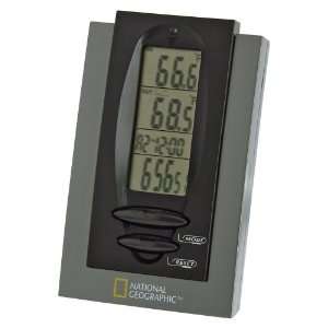   Indoor/Outdoor Wireless Thermometer with clock
