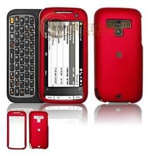 HTC Touch PRO2 CDMA Sprint Cell Phone Rubber Feel Red Protective Case 