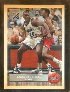   Upper deck Future Force Shaquille Oneal card #P43 orlando Magic  