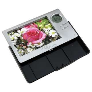 Tape Dispenser + 4 In 1 Digital Alarm Clock + Photo Frame + Pen Holder 