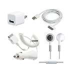 NEW USB Wall Charger + Cable For Touch iPhone 3G 3GS 4G 4S + Earphone 