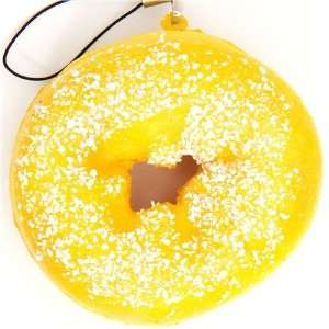  big yellow donut squishy charm icing sugar Toys & Games