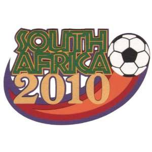  South Africa 2010 Laser Die Cut Arts, Crafts & Sewing