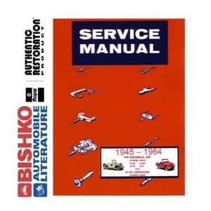  1945 1964 1962 1963 JEEP CJ DISPATCHER Shop Manual CD Automotive