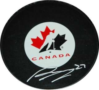 Ryan Murray Autographed Signed Team Canada Puck WJC Silvertips CFS 