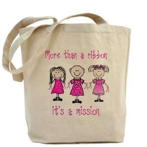  than a Ribbon, its a mi Breast cancer Tote Bag by  Beauty