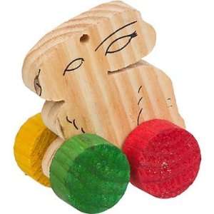  Ware Wood Bun E Fun Roller Small Pets Chew Toy Pet 