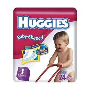  Huggies Baby Shaped Disposable Diapers (Case) Health 
