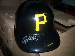 Andrew McCutchen Pittsburgh Pirates Signed F/S Helmet COA  
