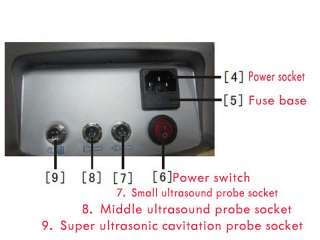   Ultrasonic Liposuction Cavitation Machine 7 inch touching screen
