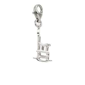 Rembrandt Charms Rocking Chair Charm with Lobster Clasp 