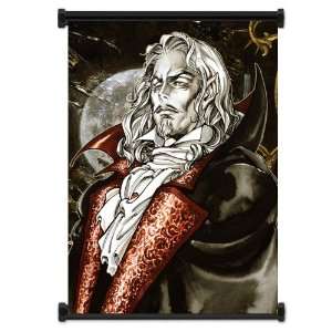  Castlevania Symphony of the Night Game Fabric Wall Scroll 