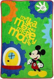 Disney Mickey Mouse Fleece Baby Blanket  