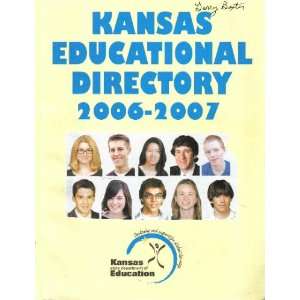   Directory 2006 2007 Kansas State Department of Education Books