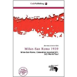  Milan San Remo 1939 (French Edition) (9786200841933 