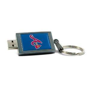  Atlanta Braves USB Flash Drive Keychain   4 GB