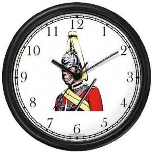  British Royal Guard No.2 England Theme Wall Clock by 