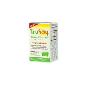  TruSoy Calcium 600mg + Soy, Tablets 60 ea Health 