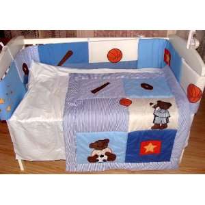  Bear Baby Crib Set Baby