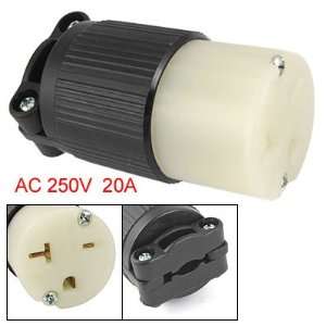   250V AC 20 Amp 6 20R Female Outlet Connector Receptacle Electronics