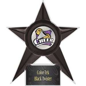  Cheerleading Stellar Ice 7 Trophies 6 Colors BLACK STAR 