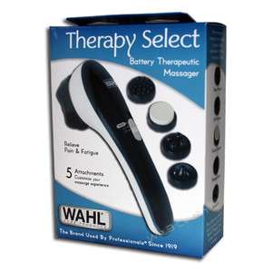 Wahl 4297 Therapy Select Battery Therapeutic Massager 5 Attachments 