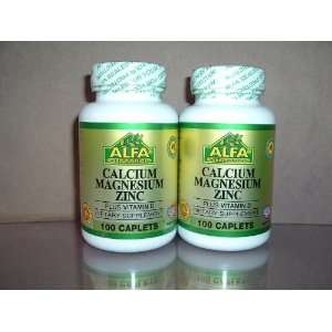  Calcium Magnesium Zinc Plus Vitamin D Health & Personal 