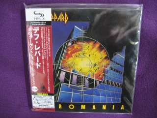 Def Leppard / Pyromania JAPAN MINI LP SHM DELUXE 2 CD NEW  