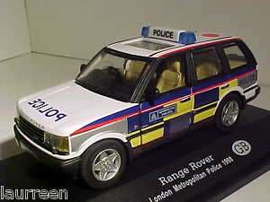 Land Range Rover 4.6HSE 1998 London Police 1/43 Diecast Cararama 