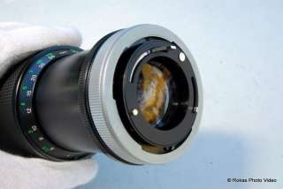Used Canon Vivitar 80 200mm f4.5 FD zoom lens