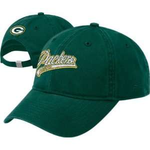  Women`s Green Bay Packers Team Color Script Slouch Cap 