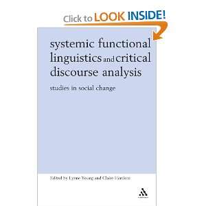  Systemic Functional Linguistics and Critical Discourse 