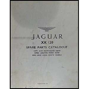  1949 1954 Jaguar XK120 Parts Book Original Jaguar Books