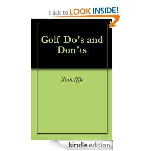 Golf Dos and Donts Stancliffe  Kindle Store