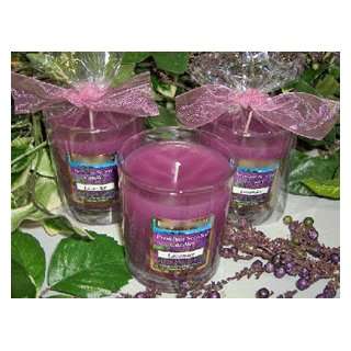  Lavender Scented Glass Tumbler Wax Jar Candle 7.5 Oz 
