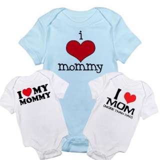 Love Mommy Infant Bodysuits  