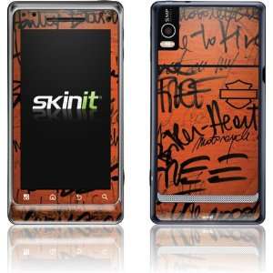  Born to Be Free Graffiti skin for Motorola Droid 2 