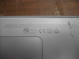 Apple A1025 15 PowerBook G4 1GHz Parts/Repair  