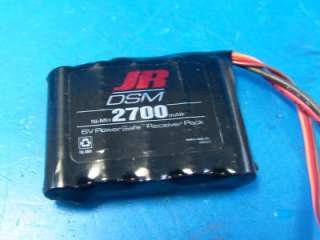 JR DSM PowerSafe Receiver Battery Pack 4500mAh 6V NiMH Sanyo JRPB5013 