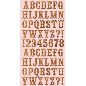  Cosmo Cricket High Noon Ready Set Chipboard Stickers, 6 
