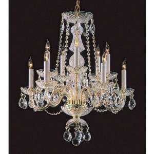  Bohemian Crystal Candle Chandelier Crystal Type/Finish 