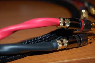 with red and black heatshrink, which not only secures the termination 