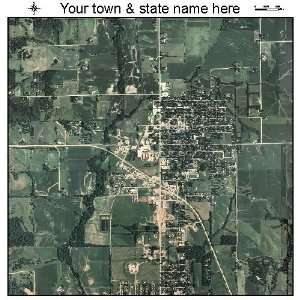    Aerial Photography Map of Toledo, Iowa 2011 IA 