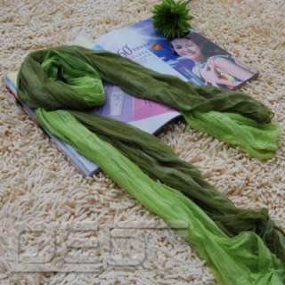 Women Girls Soft Long Wrap Candy Scarf 11 Pure Colors Pick Up Free 
