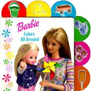  Colors All Around (Barbie 3 D Tab Books) (9781575846569 