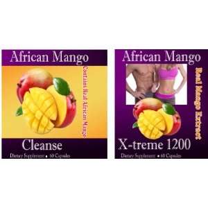  African Mango X treme 1200 and African Mango Cleanse Combo 