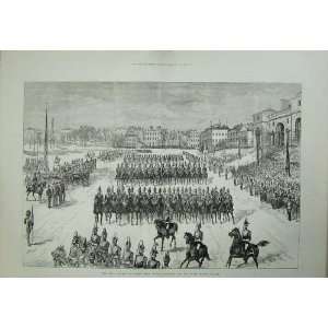    1882 Royal Review Troops Egypt Horse Guards Parade