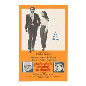  Guess Whos Coming To Dinner Movie Poster, 11 x 17 (1967 