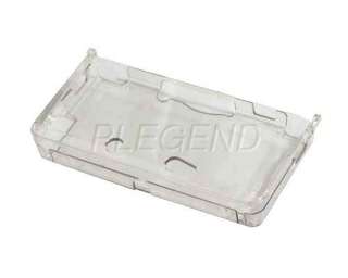 Hard Shell Clear Crystal Case Cover for 3DS Nintendo  