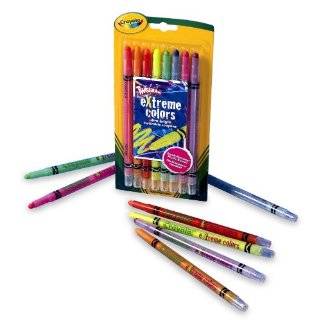 Twistables Extreme Crayons 8 Pack Bright Neon